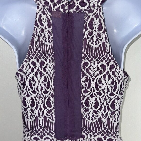 Altar’d State Purple Crochet Dress - Picture 4 of 12